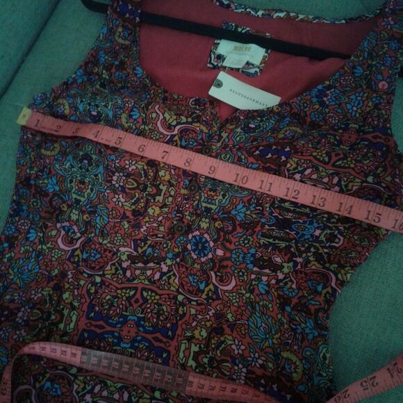 NWT Anthropologie Maeve Violette Boho Dress XS (2) - Picture 5 of 12